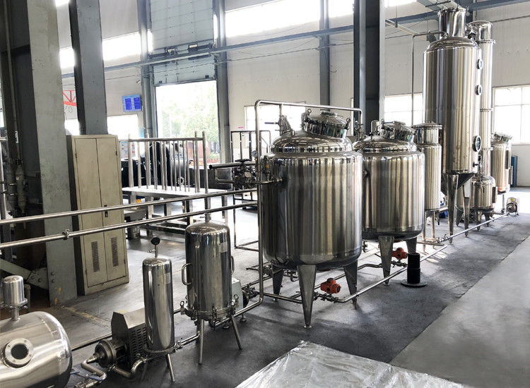 GMP Standard Industrial CBD Oil Extraction Line / Extraction Machine High Recovery Rate