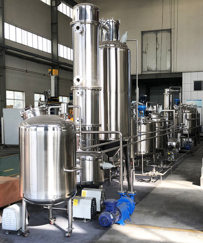 Jacketed Vertical Basket Centrifuge Herbal Extraction Machine For Hemp Oil Extraction