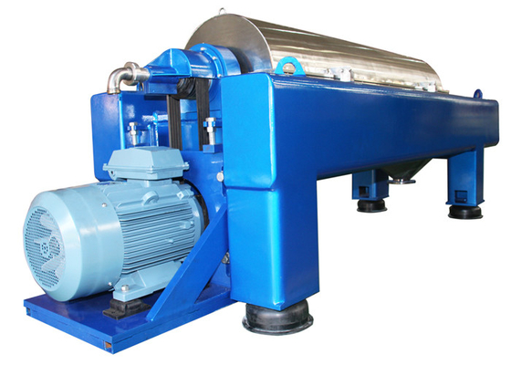 3 Fazlı Sıvı Sıvı Katı Ayırma Atık Su Dekantör santrifüjleri Makinesi Sürekli Tricanter Santrifüjü