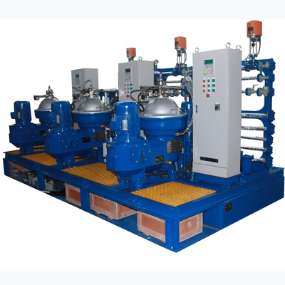 Deniz enerji santrali dizel motor yakıt sistem diski ayırıcı 5000 LPH işleme