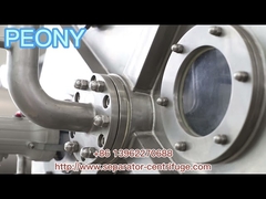 Katı Sıvı Ayırma İçin Ters Çevirme Sifon Soyucu Sürekli Yatay Santrifüj